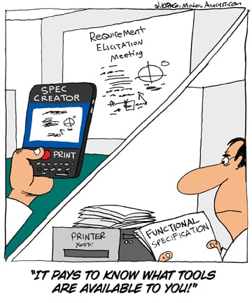 Humor - Cartoon: There's an app for that!